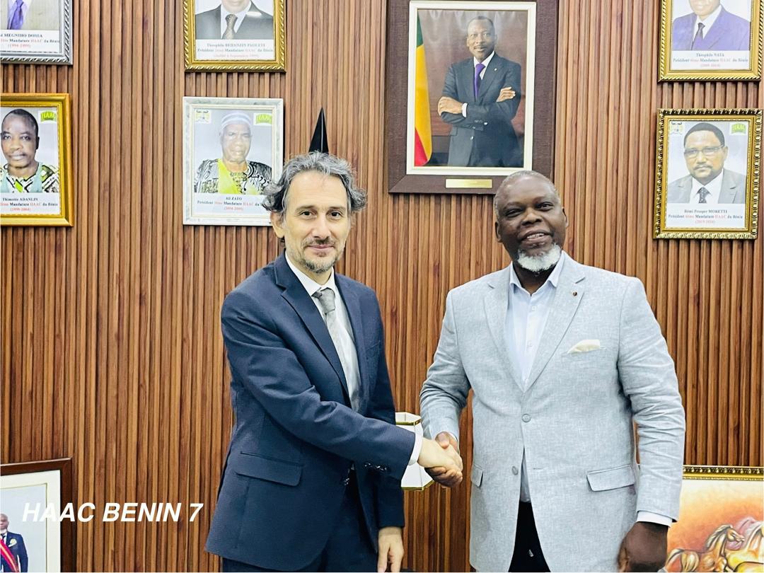 Secteur des médias: Le renforcement de la coopération entre le Bénin et la Turquie au centre des échanges entre Edouard Loko et Mesut Koç